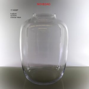 17-5008T-BOTE CRISTAL H:45 D:33 DBOCA:13CM-CORTE FRIO